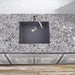 Kitchen Sink - Nantucket Sinks Small Single Bowl Undermount Granite Composite Titanium