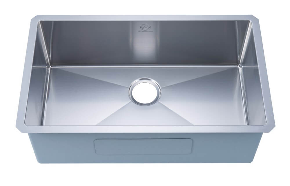 Kitchen Sink - Stufurhome 30" Undermount Stainless Steel 18 Gauge Single Bowl Kitchen Sink