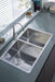Kitchen Sink - Stufurhome 33" Undermount Stainless Steel Double Bowl Kitchen Sink