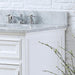 Vanity - 24" Pure White Single Sink Bathroom Vanity From The Derby Collection