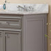 Vanity - 30" Cashmere Grey Single Sink Bathroom Vanity From The Derby Collection