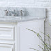 Vanity - 30" Pure White Single Sink Bathroom Vanity W/ Faucet From The Derby Collection