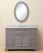 Vanity - 48" Cashmere Grey Single Sink Bathroom Vanity W/ Faucet From The Derby Collection