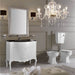 Vanity - Eviva Monaco 36" Silver Bathroom Vanity Set